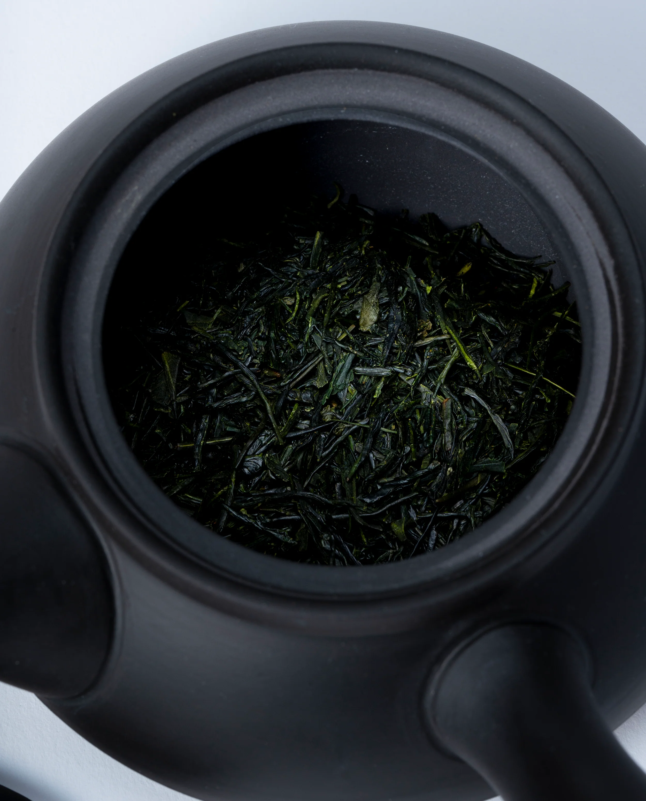 Left-handed Black Kyusu Teapot (Tokoname-yaki) - Image 7