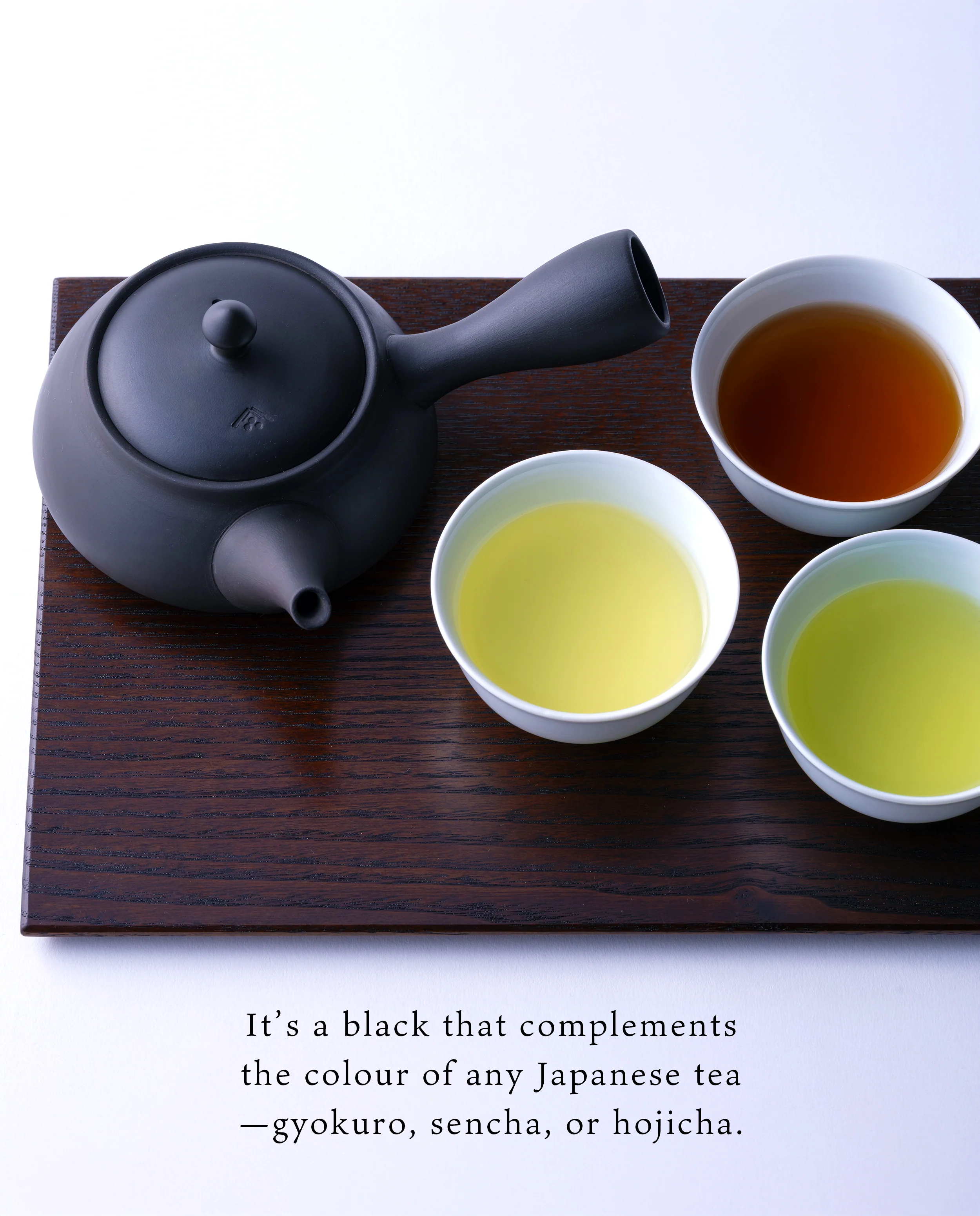 Left-handed Black Kyusu Teapot (Tokoname-yaki) - Image 8